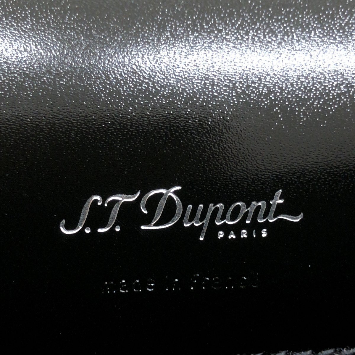 * new goods . made S.T Dupont Dupont cow leather all leather briefcase black black business bag document bag commuting guarantee attaching unused men's 