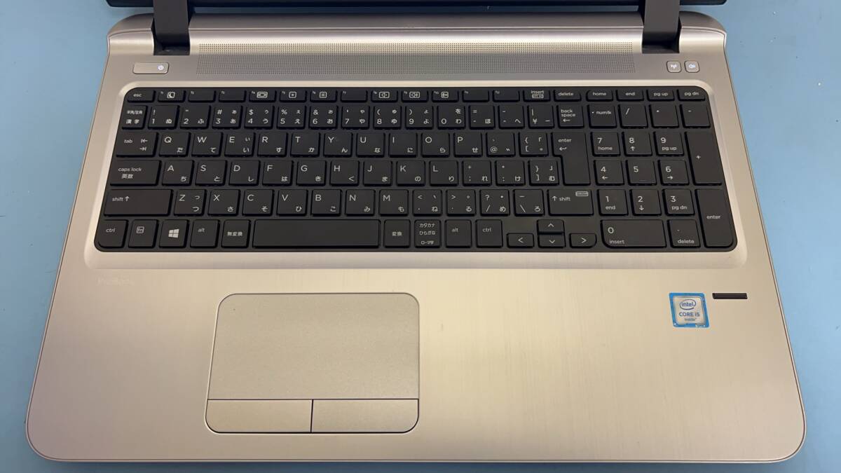 中古ノートパソコン★Windows10★hp Core i5-6200U/@2.40GHz/4GB/HDD 320GB/15インチ以上★の画像4