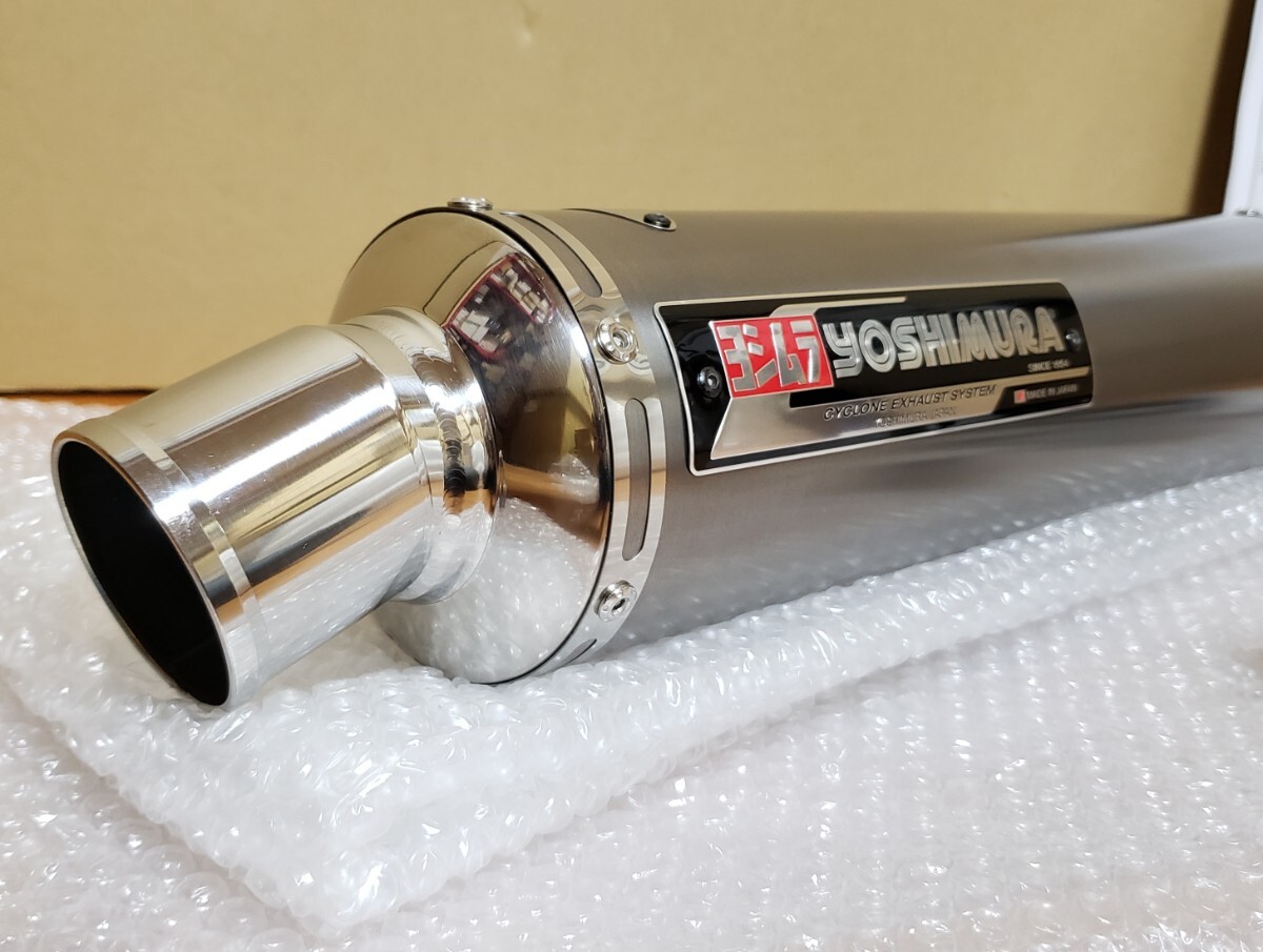 ヨシムラ|スリップオン サイクロン チタンカバー│CB400SF/SB ヨシムラ|スリップオン サイクロン チタンカバー│CB400SF/SB
