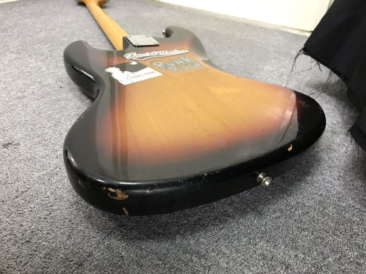 【b2】 Fender Japan Jazz Bass エレキベース JUNK y4201 1599-89の画像7