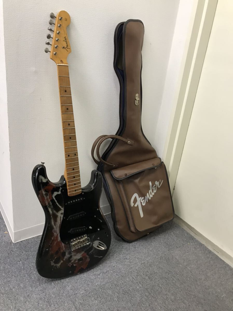 【a2】 Fender Japan Stratocaster フェンダージャパン ストラト エレキギター JUNK y4219 1690-2の画像1