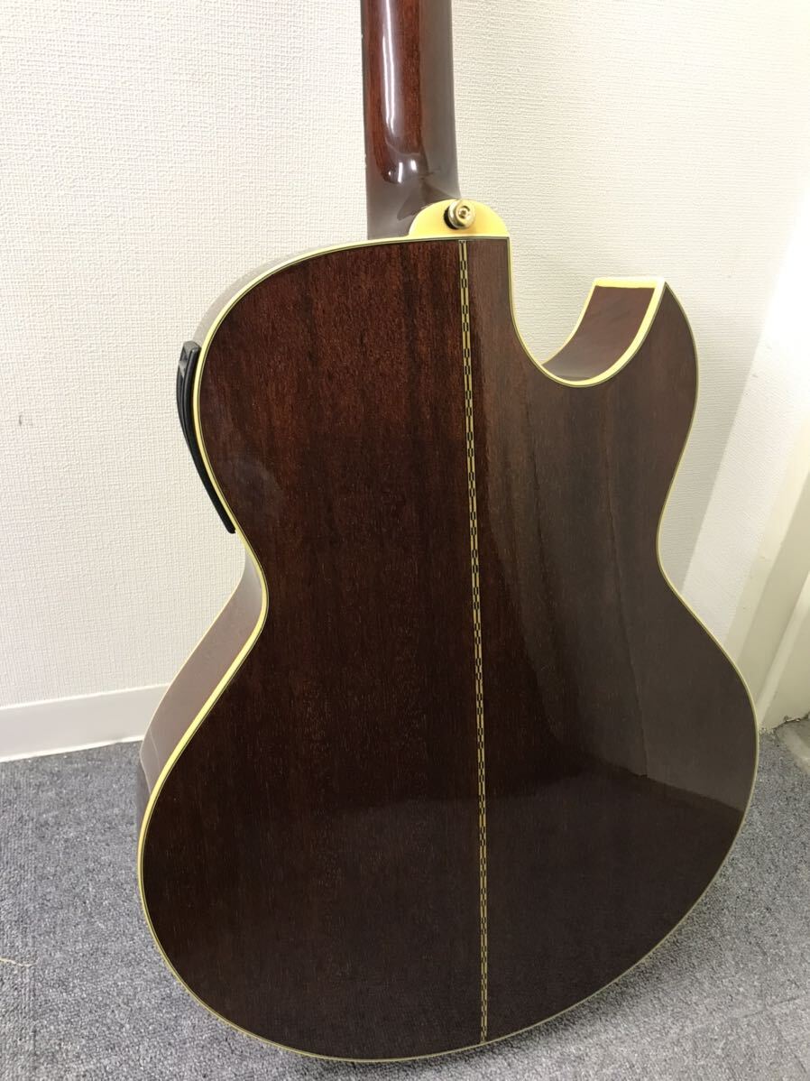 【c1】 Epiphone PR5E/LH エピフォン レフティ 左利き アコースティックギター エレアコ JUNK y4191 1619-21の画像8