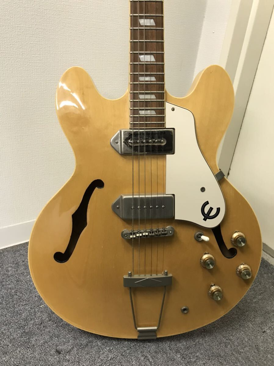 【b3】 Epiphone CASINO NA エピフォン エレキギター y4272 1640-57の画像9