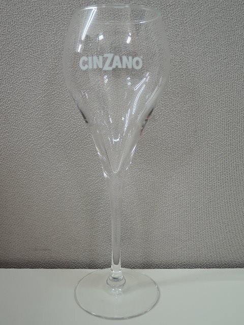 rastal ラスタル LUVIA 28 CINZANO チンザノ シャンパングラス 6客セット 約φ6×H21.5cm/中古美品の画像2