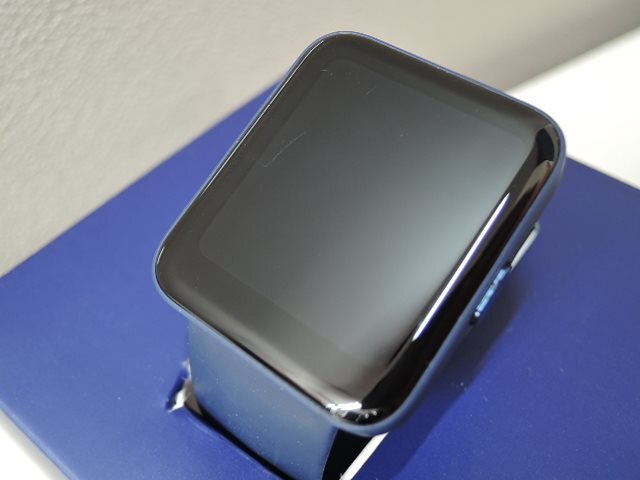 Xiaomi社製 スマートウォッチ Redmi Watch 2 Lite ブルー 1.55インチ HD タッチディスプレイ搭載 M2109W1 通電確認済/ジャンク品の画像2