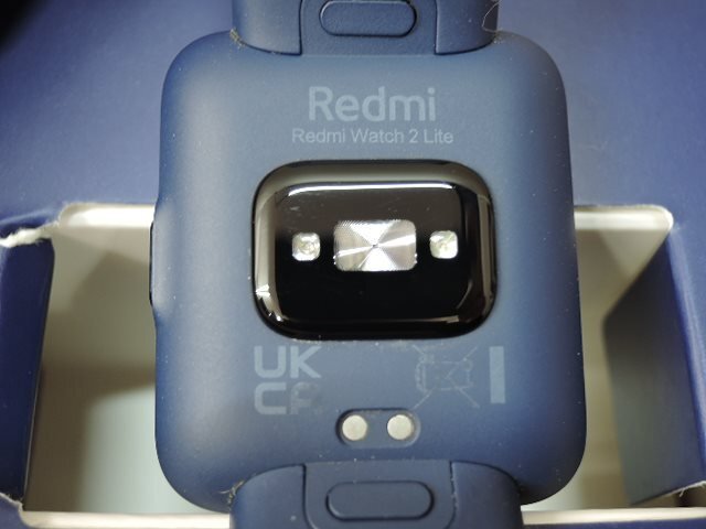 Xiaomi社製 スマートウォッチ Redmi Watch 2 Lite ブルー 1.55インチ HD タッチディスプレイ搭載 M2109W1 通電確認済/ジャンク品の画像3