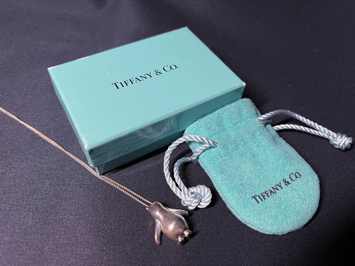 Tiffany&co ティファニー ペンギン ネックレス ペンダント アクセサリー SV925 スターリング シルバー レディース_画像1