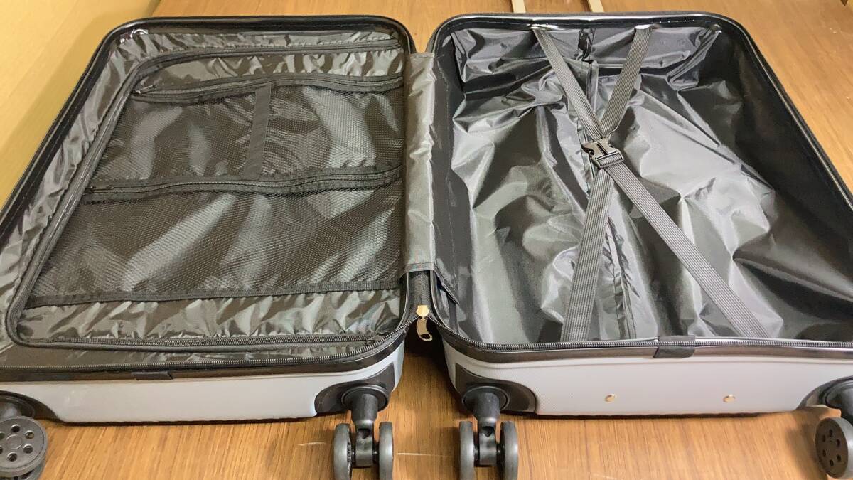  suitcase M size silver Carry back Carry case SC101-24-SV
