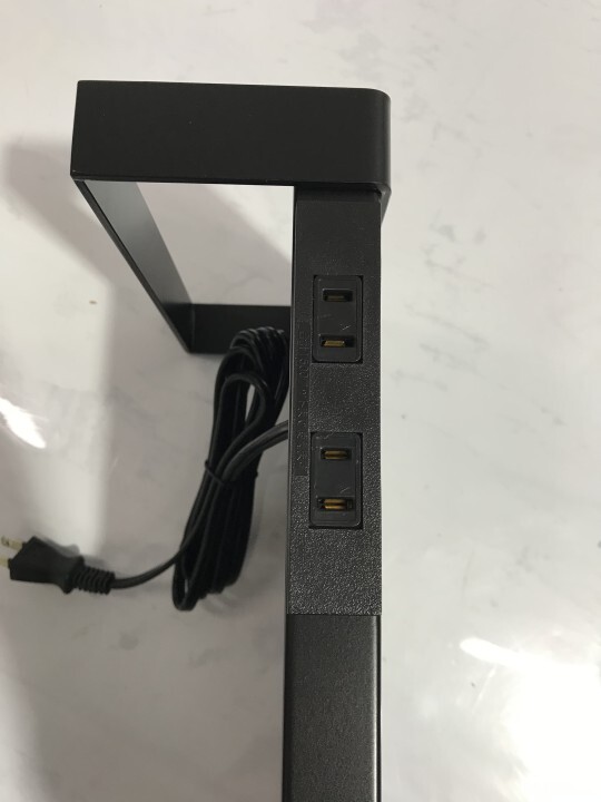 モニタースタンド 机上ラック 机上台 USB コンセント搭載 モニター台 液晶モニター台 PCスタンド ディスプレイ台 pms-800-bk AB301の画像5