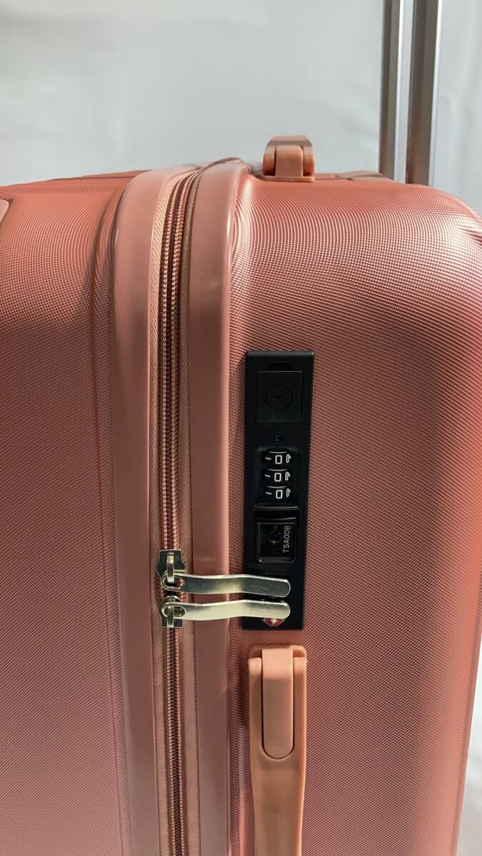 スーツケース Mサイズ ローズゴールド キャリーバック キャリーケース SC112-24-RG CF21の画像3