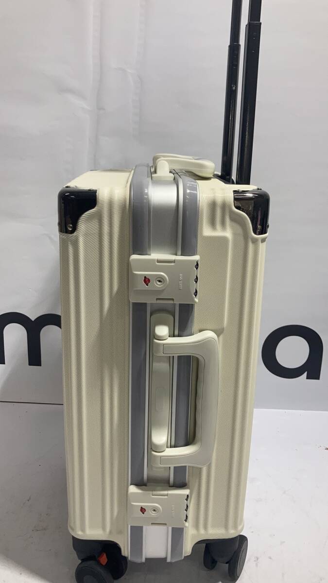 スーツケース sサイズ　ホワイト　キャリーバック　キャリーケース　SC105-20-new-wh TJ063_画像3