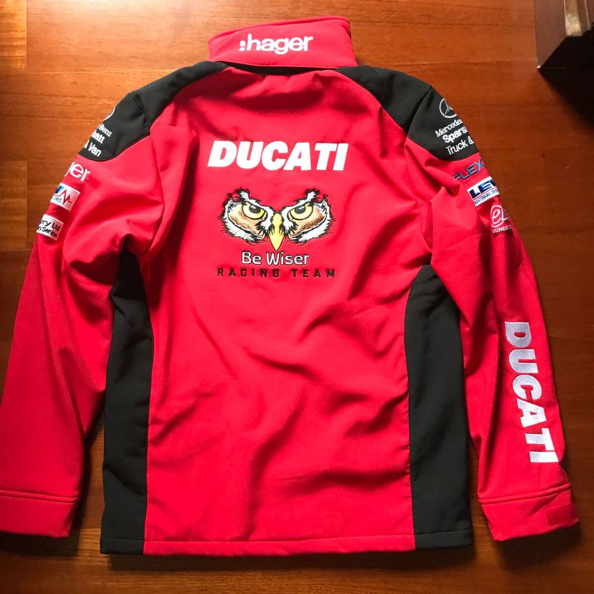 【本物★正規品】 新品 DUCATI Be Wiser オフィシャル ソフトシェル ジャケット サイズUK-Sの画像3