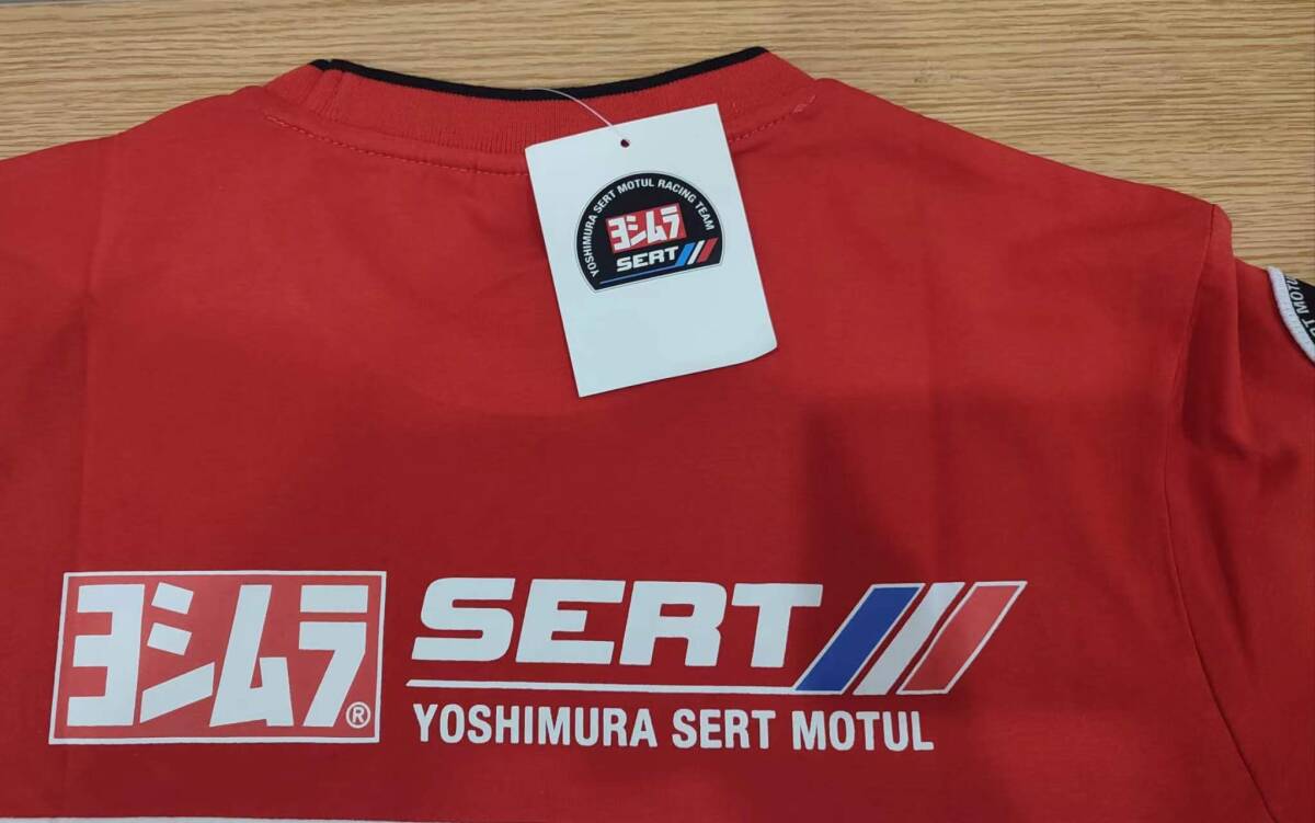 2023年 ヨシムラ SERT Motul チーム SUZUKI スズキ Tシャツ XXL_画像7