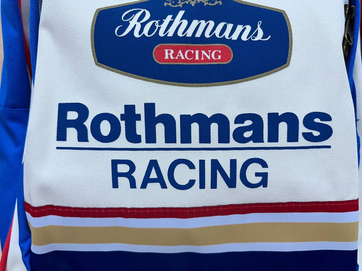 未使用 ロスマンズ ホンダ Rothmans HONDA HRC 防水 デイパック バイク用 リュックサックの画像3