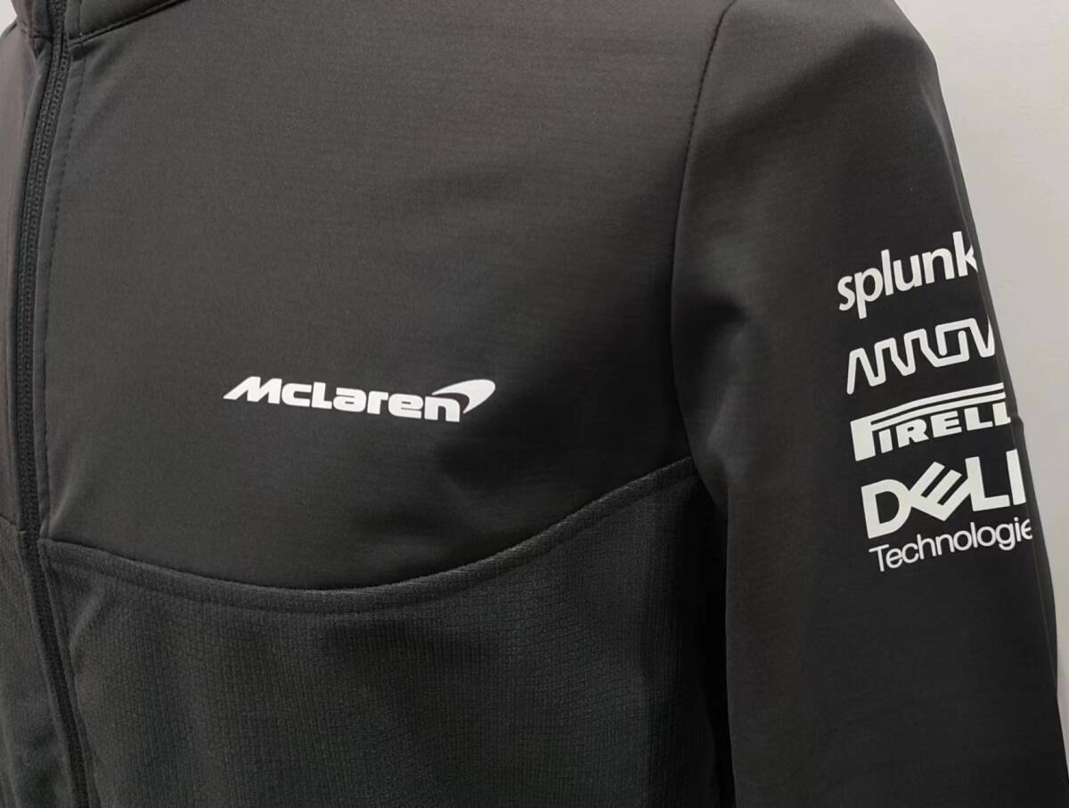 (XS)未使用 McLaren Softshell Jacket 正規品 マクラーレン グブルゾン ジャージ ジャケット_画像4
