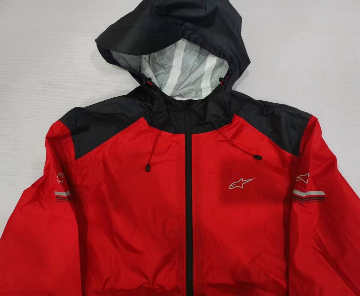 アルパインスターズ新品■レインスーツ雨具レーシングカート防水スーツ alpinestars rain coatの画像1