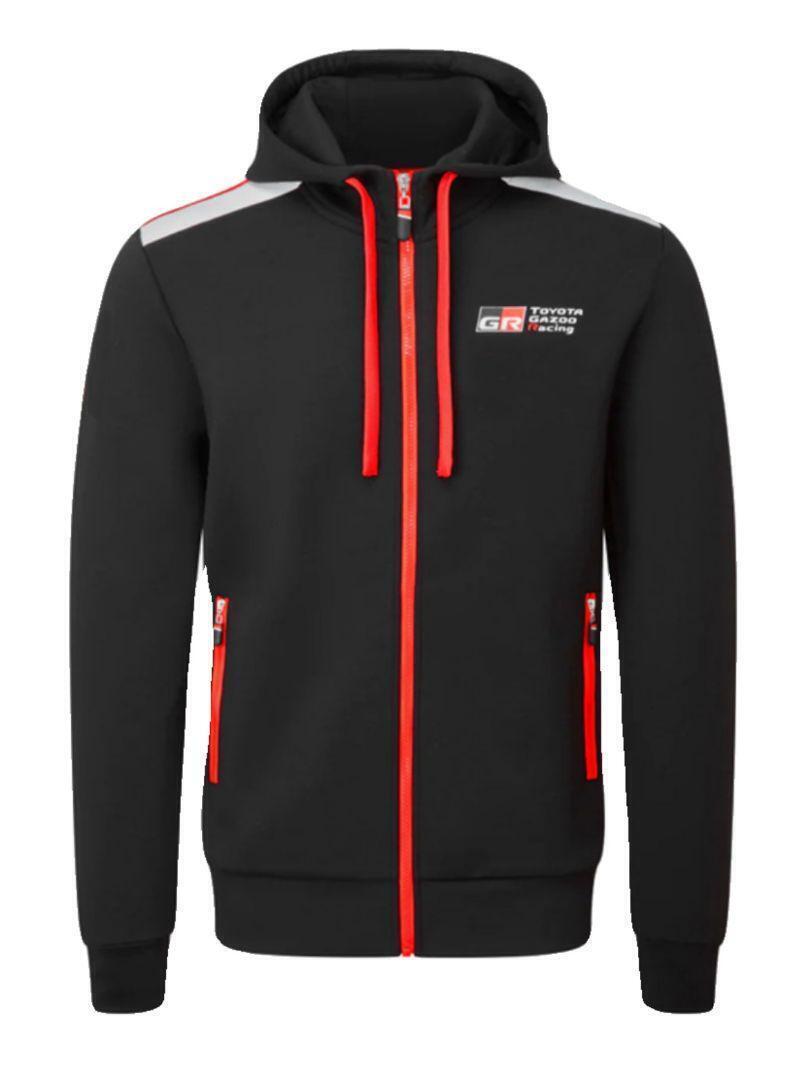 【Motorsports】 TOYOTA GAZOO RACING ジップアップパーカー ZIP Hoodie WEC サイズ L_画像1