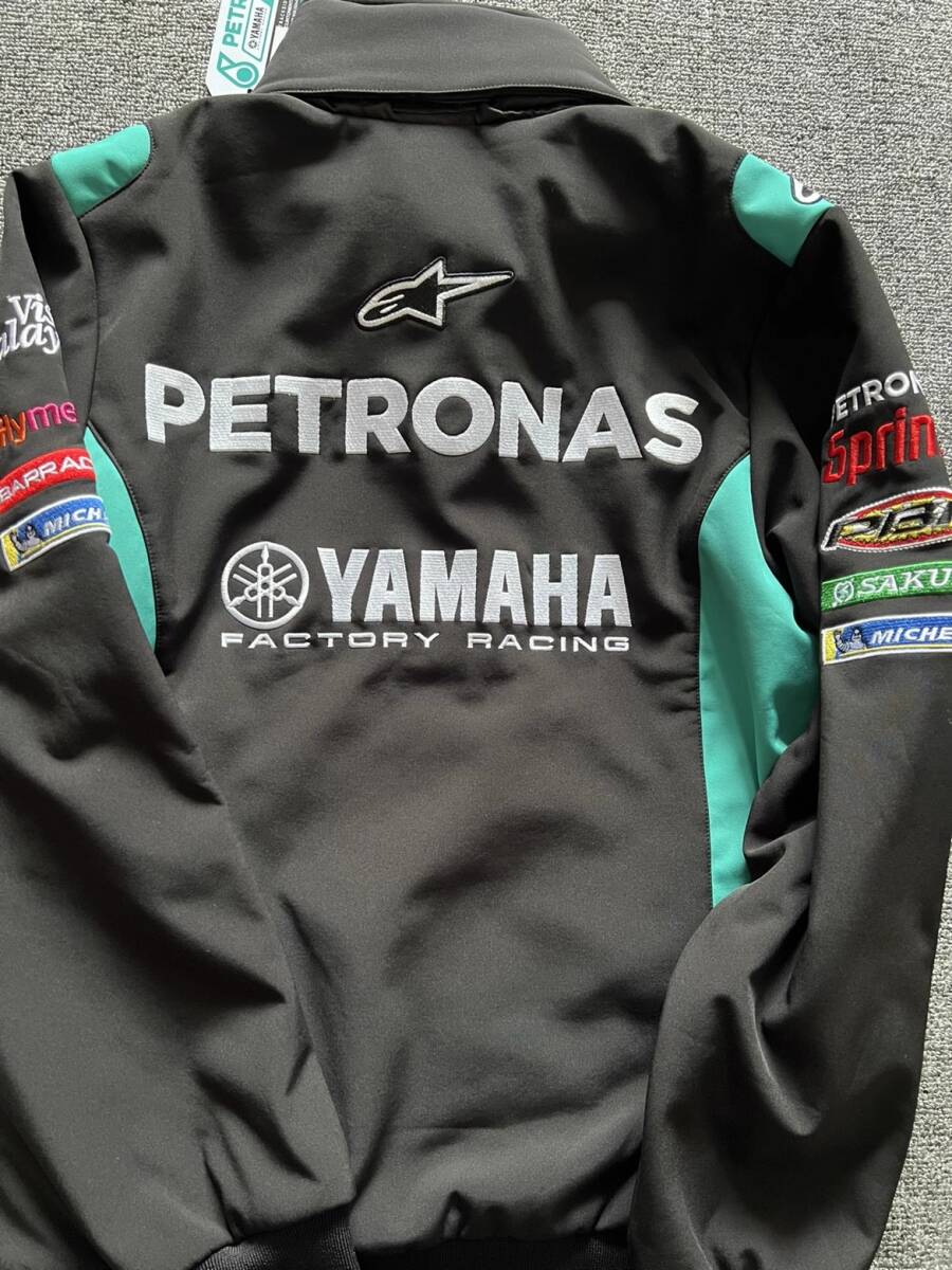 PETRONAS YAMAHA SRT ソフトシェルジャケット サイズ L の画像8