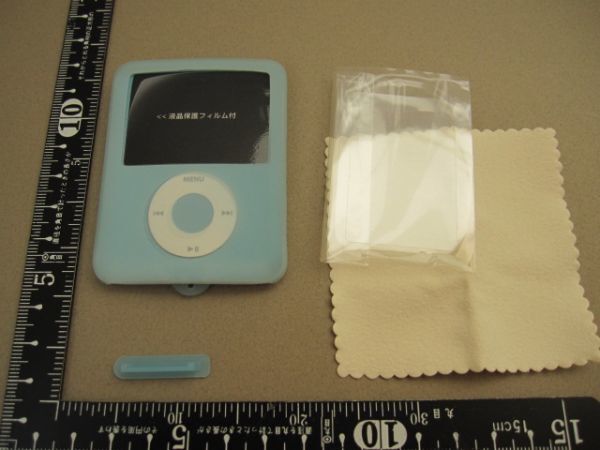 即決　3rd iPod nano　スターティングセット ブルー_画像1
