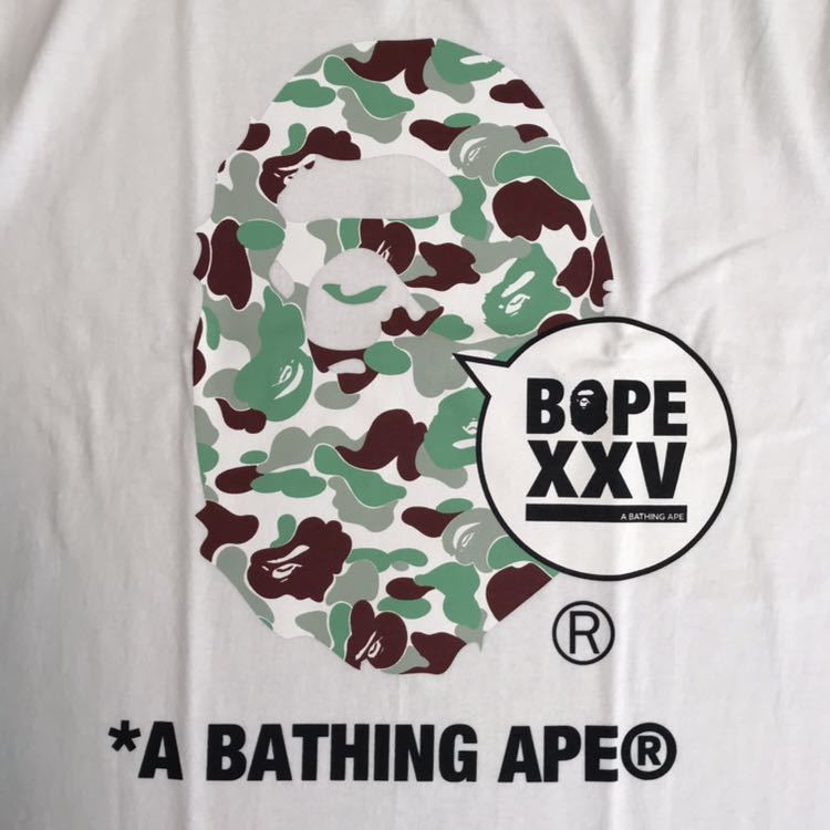 新品 仙台限定 sendai city limited color camo Tシャツ Lサイズ XXV 25周年 a bathing ape  BAPE 25th anniversary エイプ ベイプ