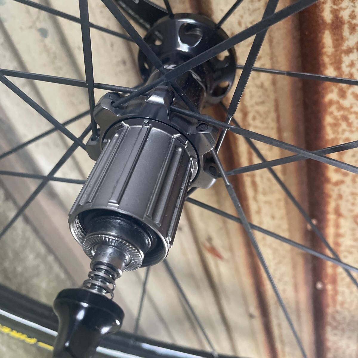 【格安】SHIMANO WH-R9100 c40 TU FRSETシマノ チューブラーホイール前後セット11sの画像3