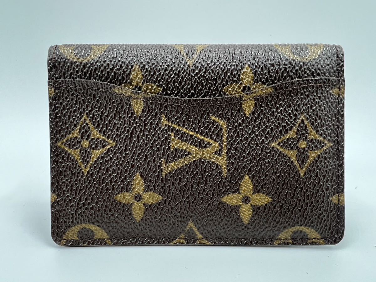 LOUIS VUITTON ルイヴィトン モノグラム オーガナイザー ドゥ ポッシュ カードケース 名刺入れ ブラウン系_画像2