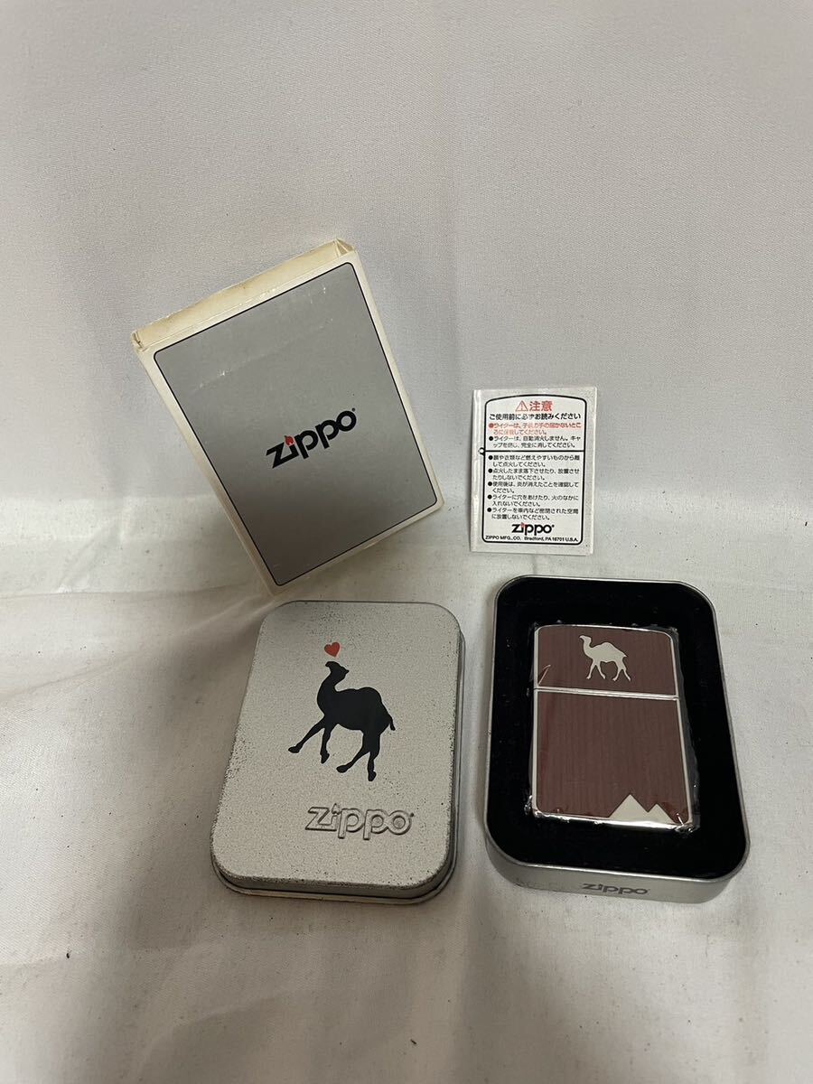 希少 激レア CAMEL 2007 ZIPPO ジッポー オイルライター 喫煙具 キャメル グッズの画像1