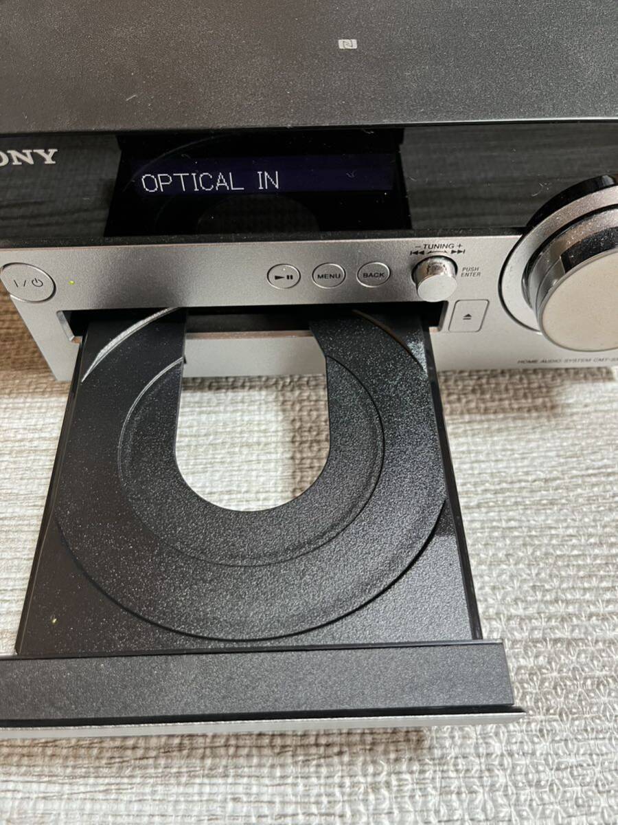 SONY ソニー CMT-SX7 SS-SX7マルチオーディオコンポ ハイレゾ Bluetooth CD ミニコンポ 通電確認済み 再生不可 ジャンク品の画像9