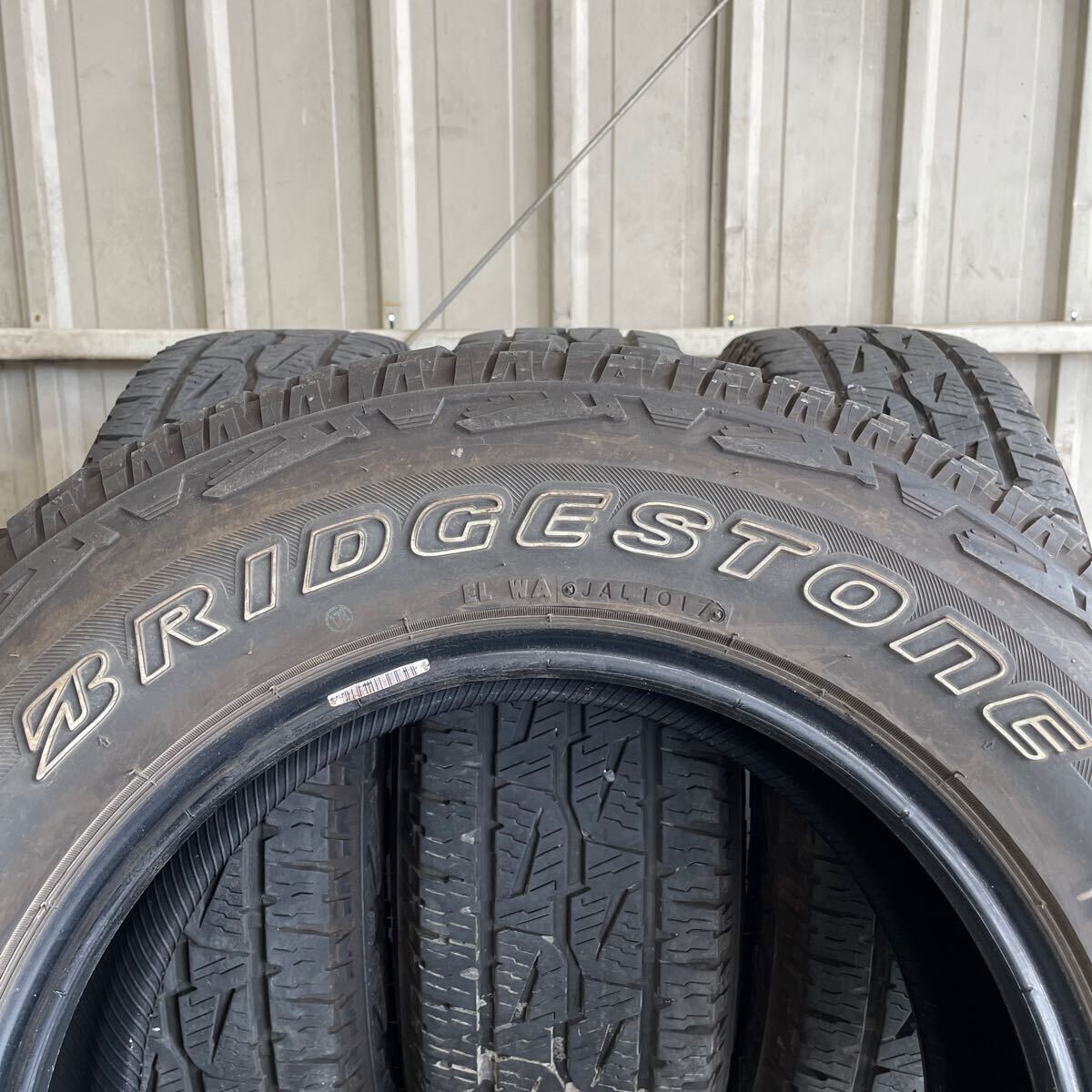 ☆中古品 ブリヂストン DUELER A/T 225/70R16 4本セット 2017年製☆_画像7