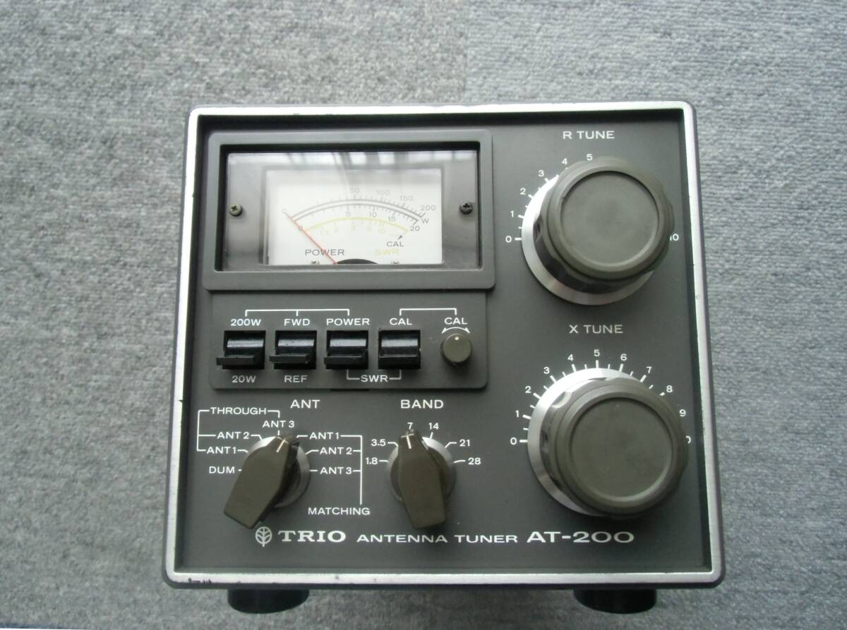 AT-200 antenna tuner Trio TRIO Kenwood