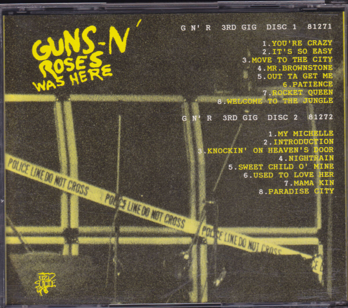 ガンズ・アンド・ローゼズ GUNS N' ROSES - 3RD GIG /中古2CD！69273の画像4