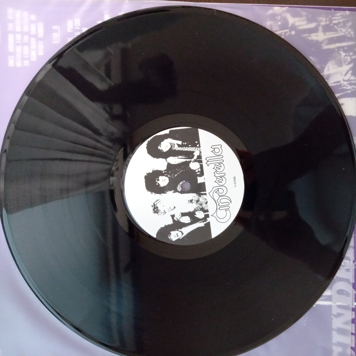 cinderella december 1986 live シンデレラ ライブanalog record vinyl レコード アナログ lp _画像6