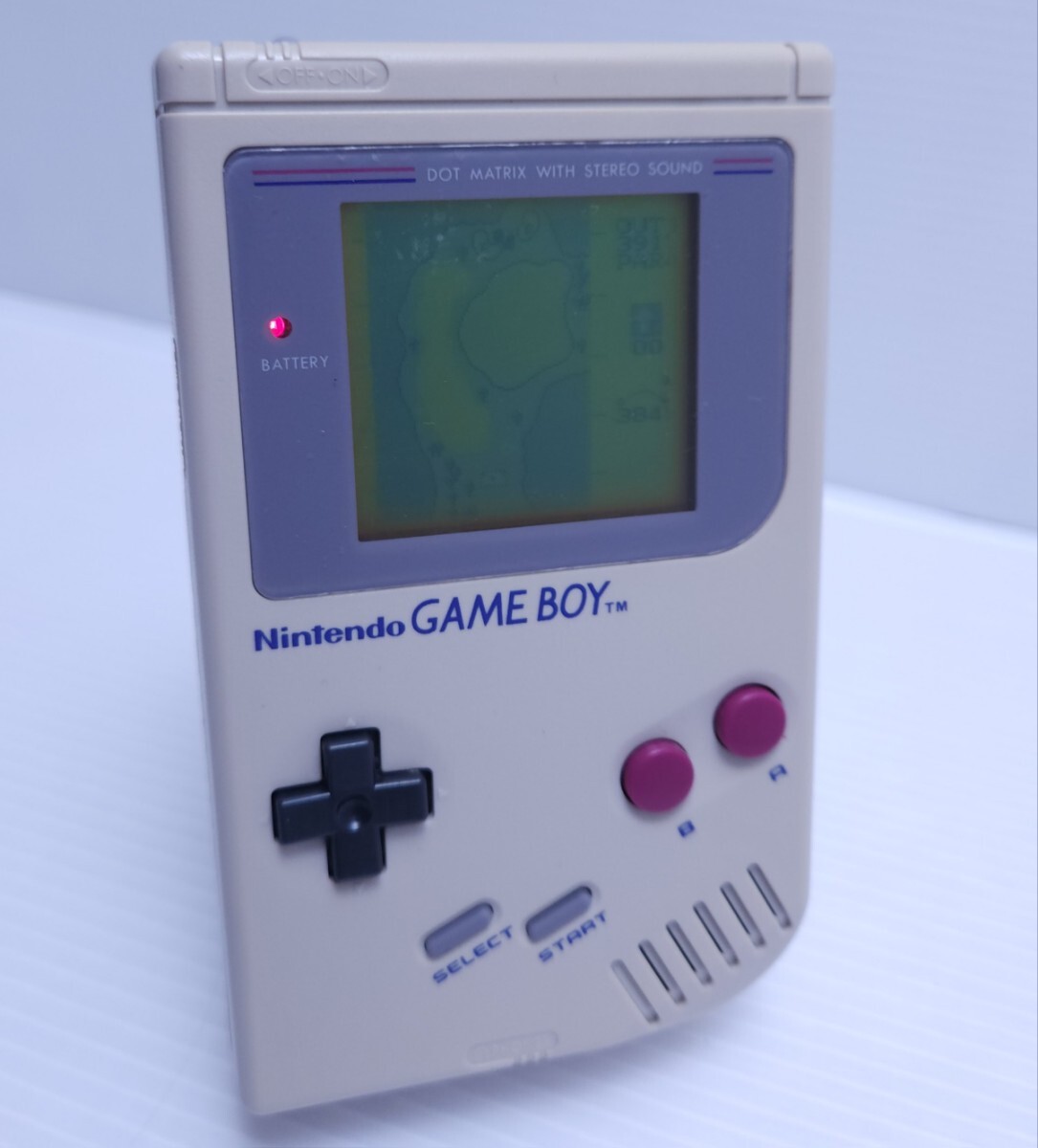 動作品 レトロゲーム 希少品 初代ゲームボーイ Nintendo GAMEBOY DMG-01(H-269)_画像2