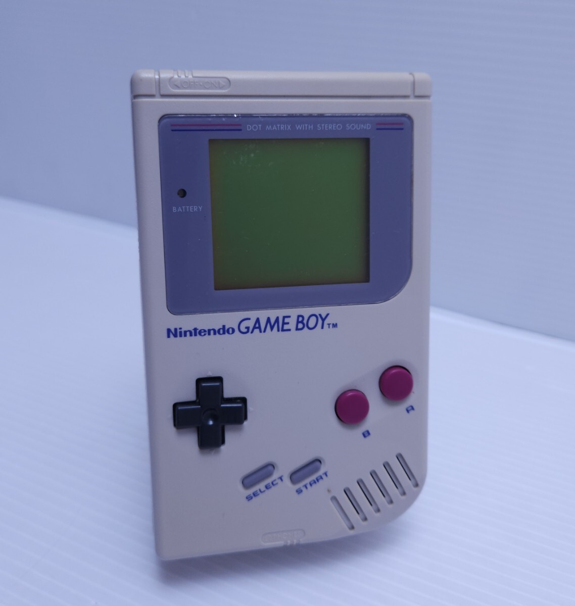 動作品 レトロゲーム 希少品 初代ゲームボーイ Nintendo GAMEBOY DMG-01(H-269)