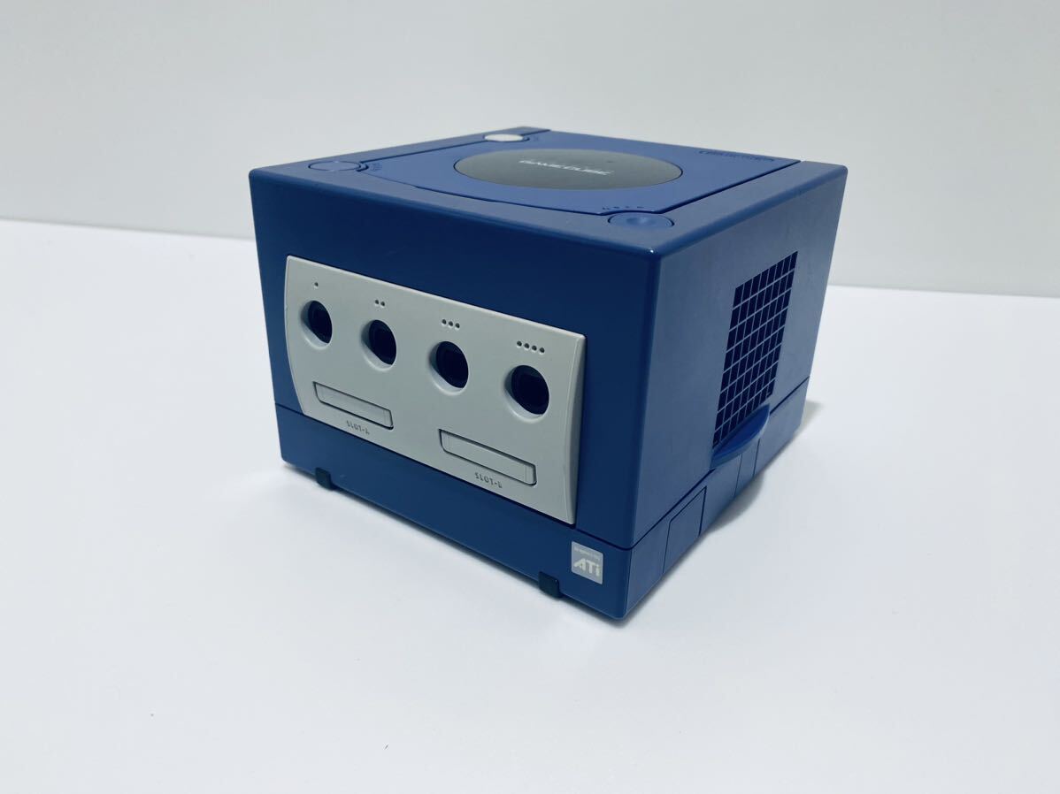  beautiful goods / operation goods GC Game Cube Game Boy player blue body (DOL-001) nintendo Nintendo set rare goods (H-180)