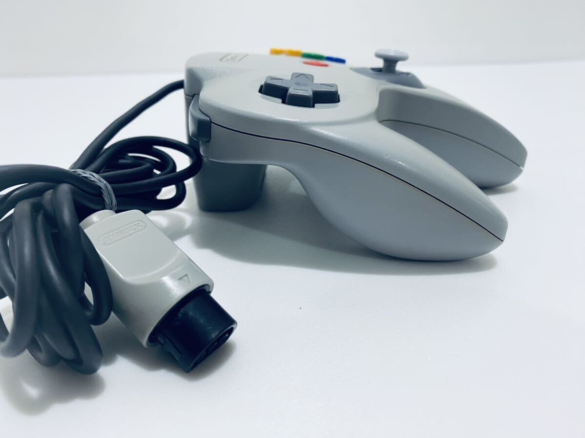レトロゲーム N64 コントローラー 美品 / 動作品 本物 Nintendo ニンテンドー64 コントローラ (H-214)_画像5