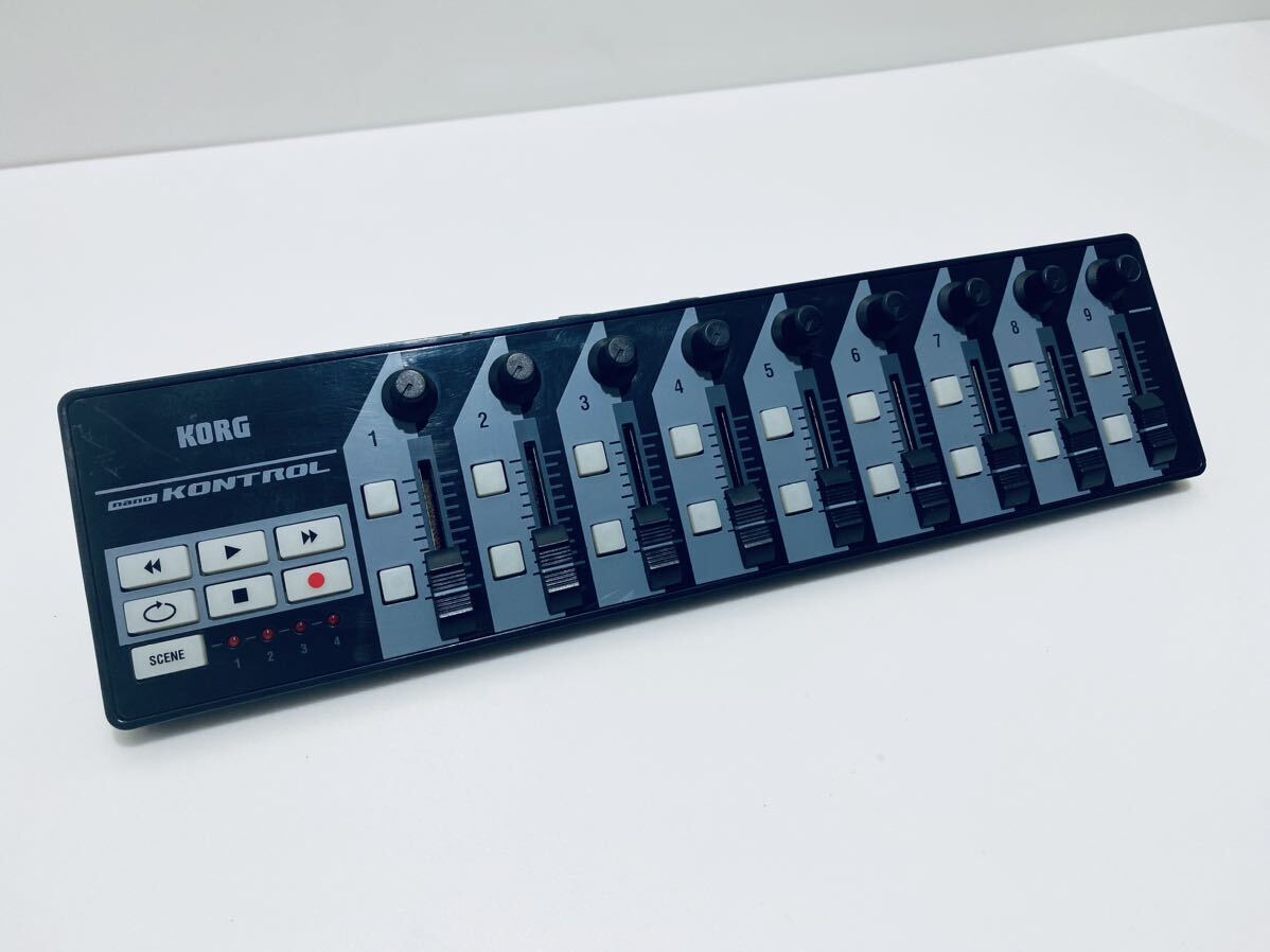 美品KORG nano KONTROL MIDIコントローラー 初代　お手軽に使えるフィジカルコントローラー！(H-252)_画像3