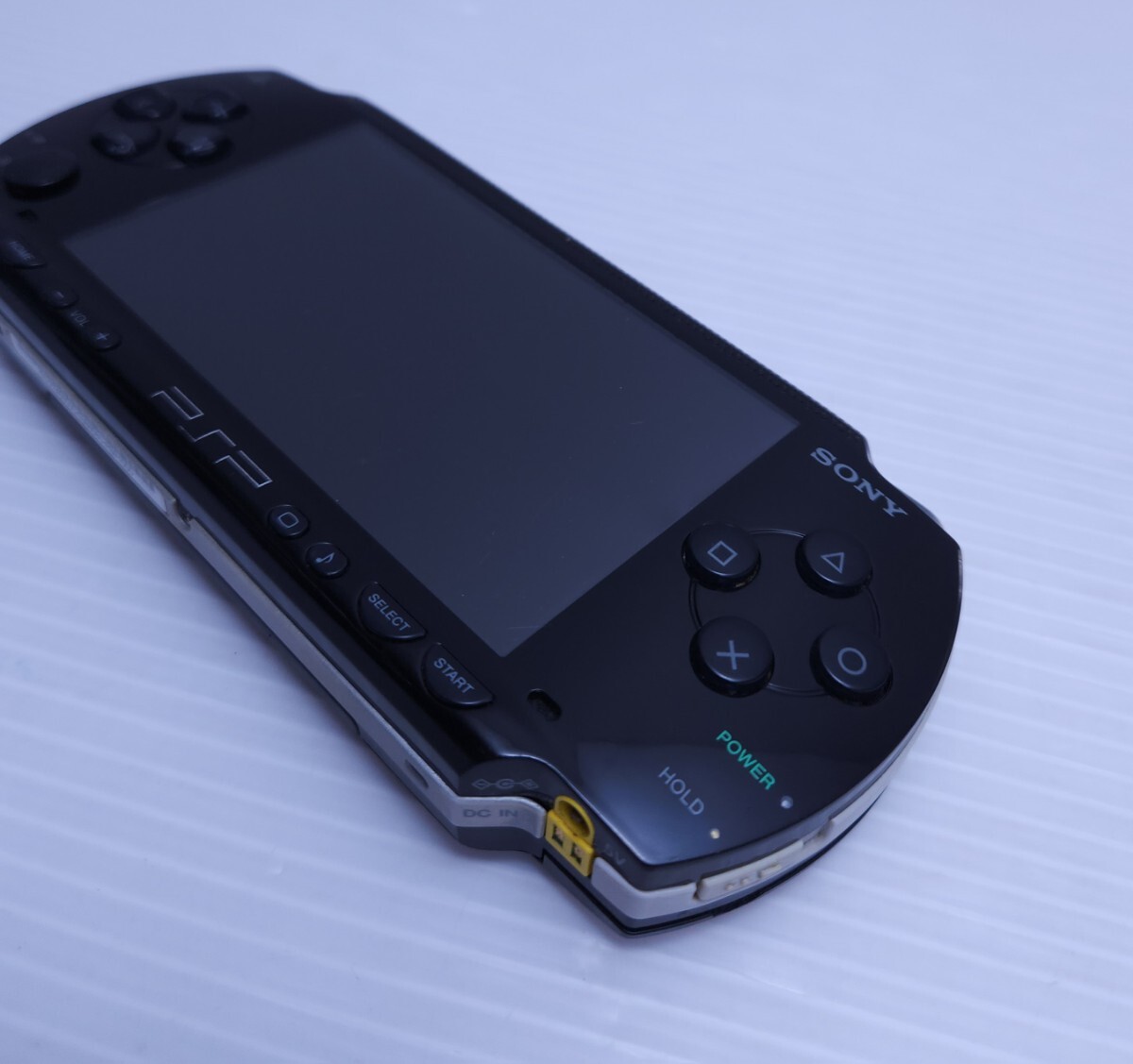  operation goods Sony SONY PSP-1000 black Sony PSP-1000 Black body 4GB memory card, battery / used rare goods (H-251)