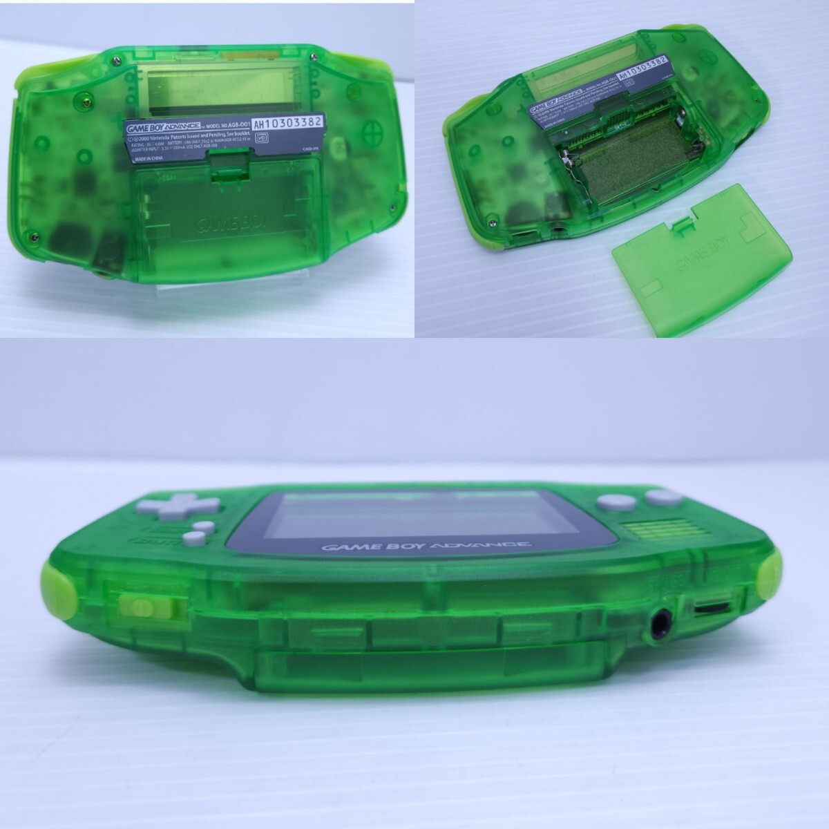 美品 / 動作品/ 希少品 ゲームボーイアドバンス AGB-001 クリア 美品 / 動作品/ 希少品 ゲームボーイアドバンス AGB-001 クリア