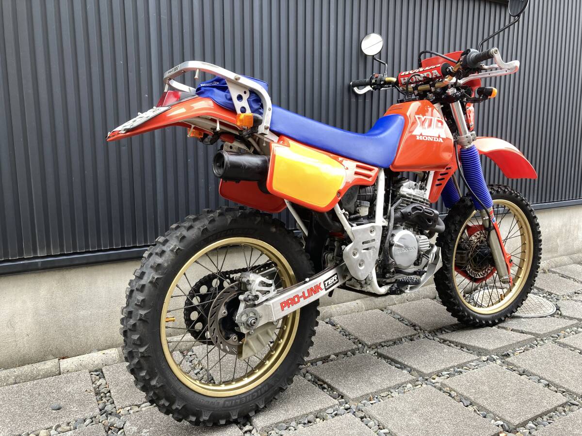 honda xlr250r中古 Eg.足回りme06仕様 外装maier製 カスタムEg(ヴァイタルスピリット)足回りOH済み 自賠責令和8年2月まで 最終値下げの画像4