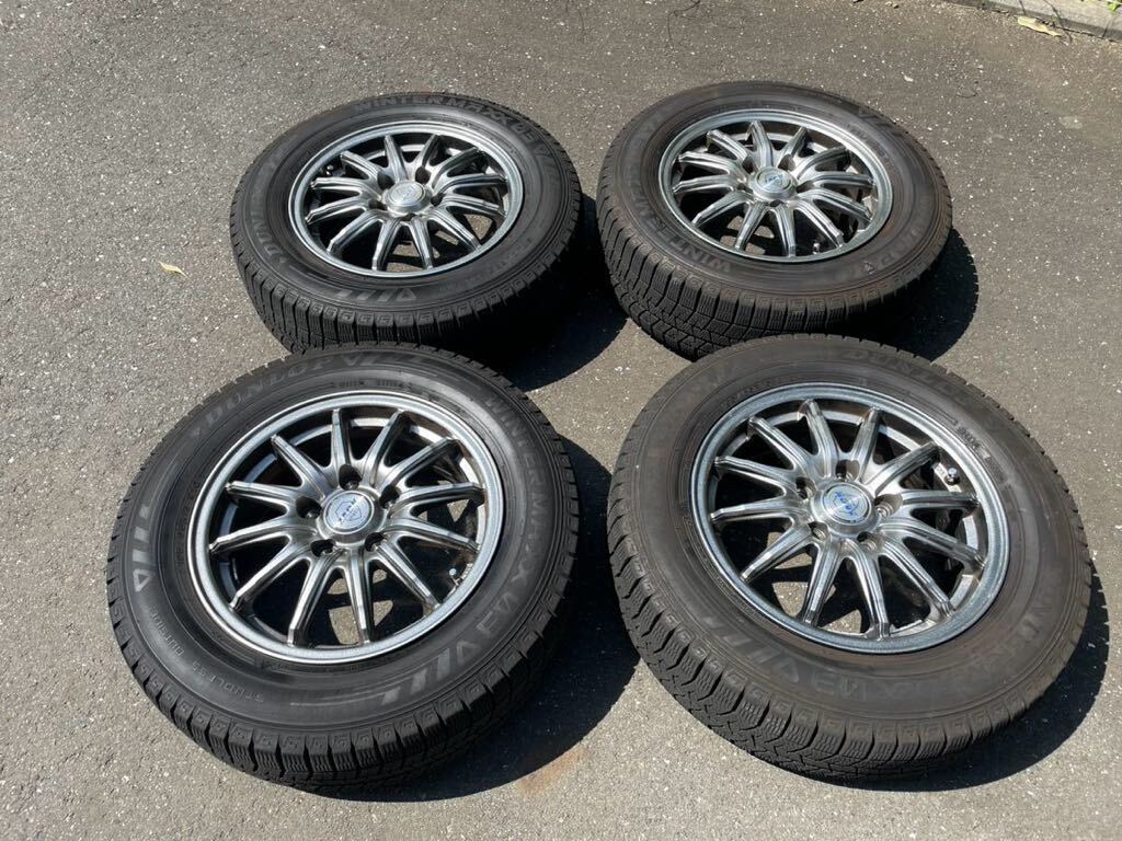 最落1000円！DUNLOP WINTER MAXX WM03 195/65R15 バリ山！！　　ノア　ヴォクシー_画像1