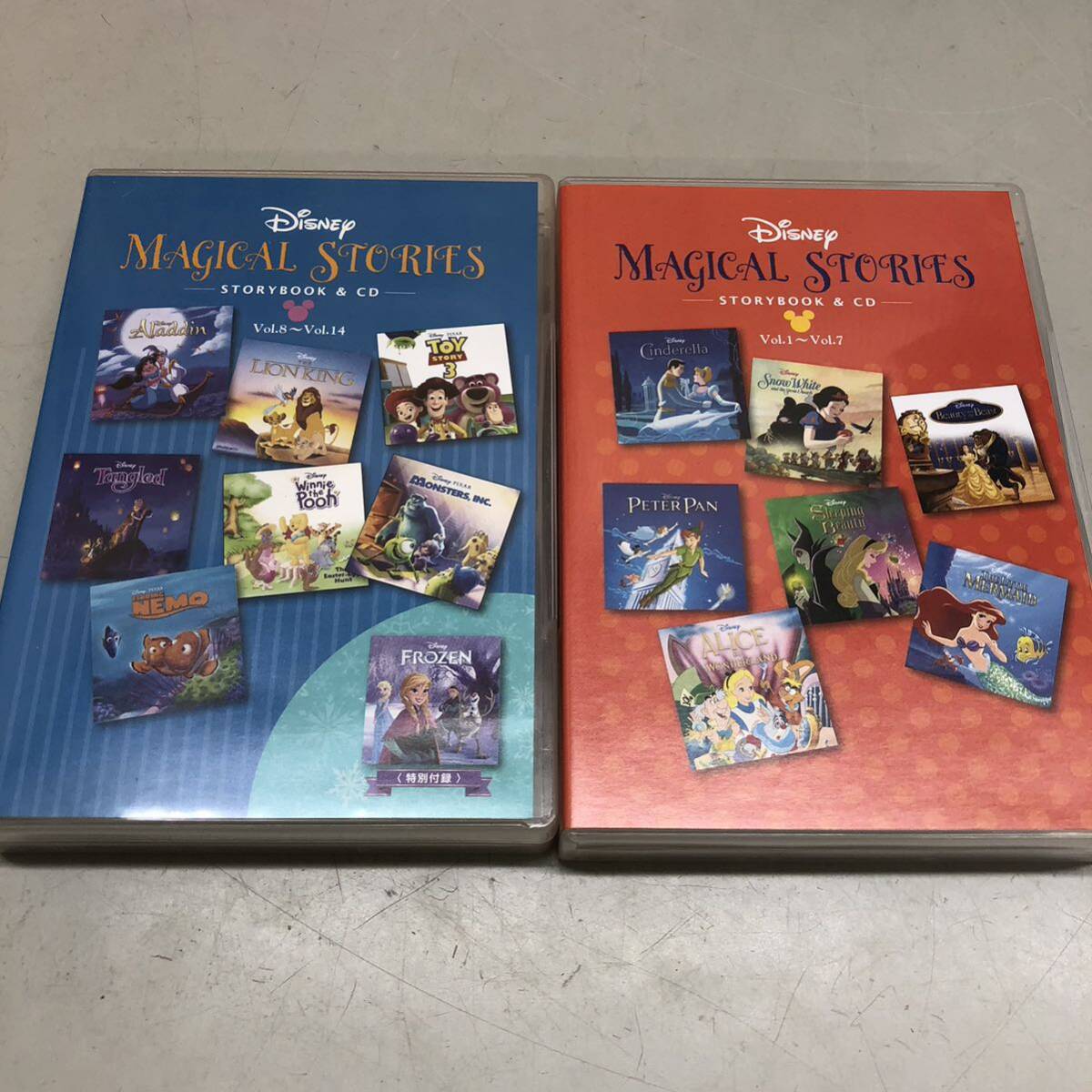 ディズニー MAGICAL STORIES STORYBOOK & CD 中古 現状品 CD動作未確認 DISNEY の画像2