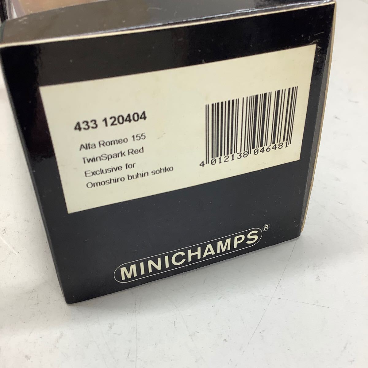 ⑦ MINICHAMPS ミニチャンプス アルファロメオ 155 TwinSpark ツインスパーク 1/43 ミニカーの画像7