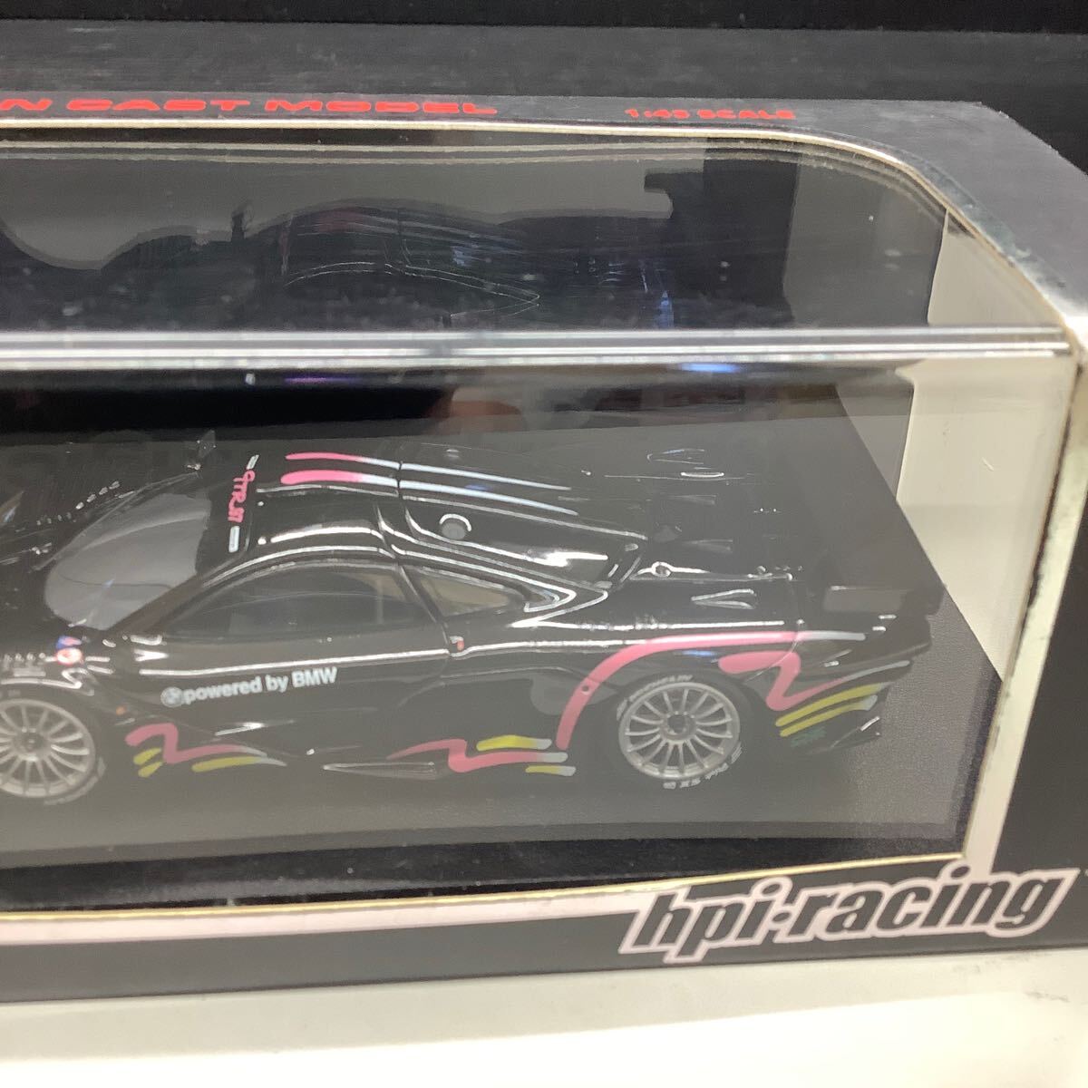 ⑥ hpi racing McLaren F1 GTR 1997 Presentation 1/43 ミニカー 現状品 の画像3