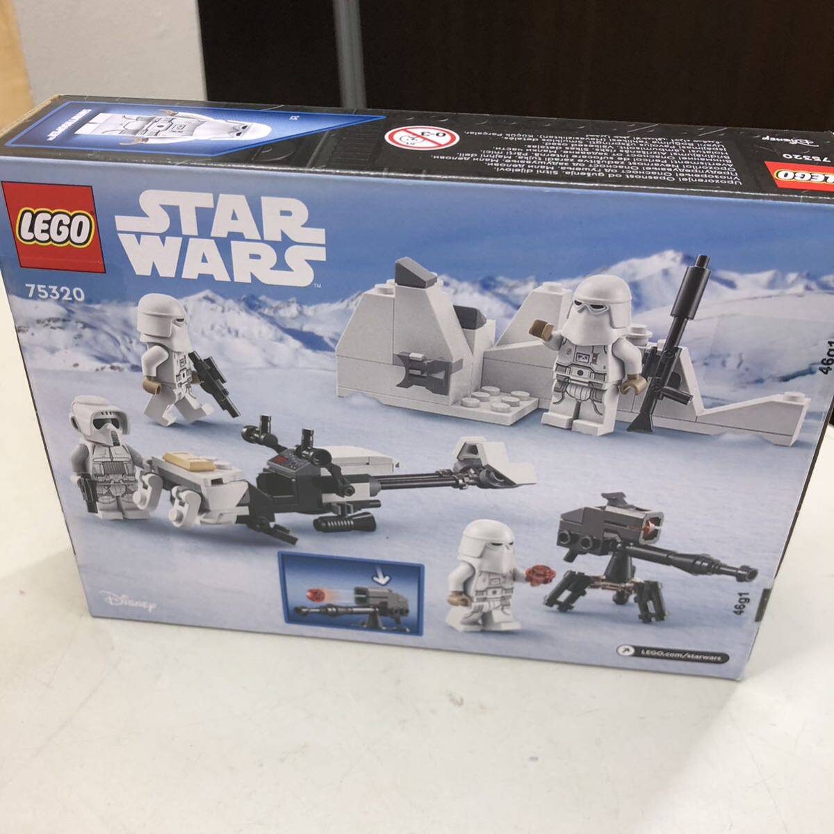 ⑦ LEGO Lego 75320 STAR WARS snowtrooper Battle Pack нераспечатанный Звездные войны 