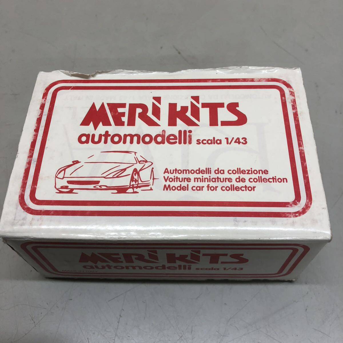 15 メリキット FERRARI 512 BB EUROPEAN UNIVERSITY 現状品 MERI KITS メタルキット ガレージキットの画像1