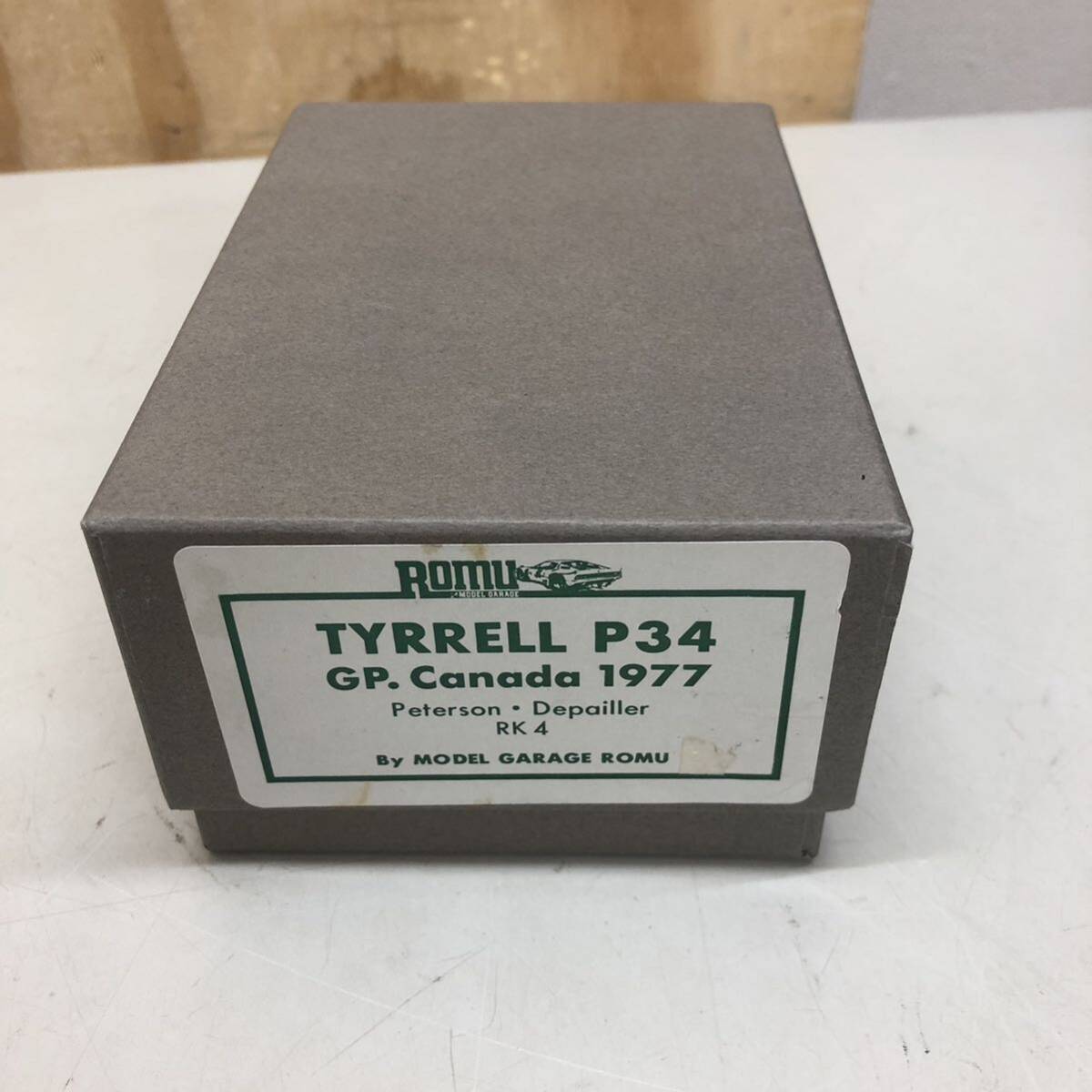 24 ROMU TYRRELL P34 現状品 レジンキット ガレージキット ティレル GP Canada カナダ の画像1