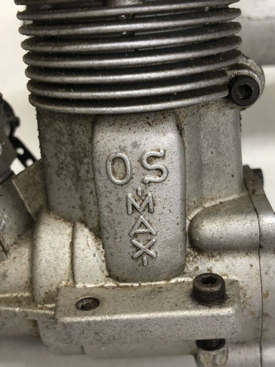 ④ Ogawa . machine O.S max 50 radio-controller RC engine airplane boat etc. operation not yet verification present condition goods junk 5017