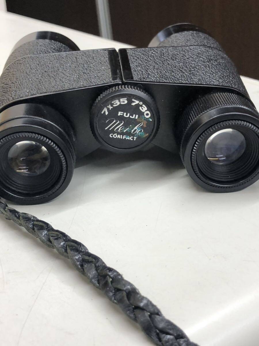 FUJI meibo binocular 双眼鏡 ケース付き 中古 現状品 フジ _画像7