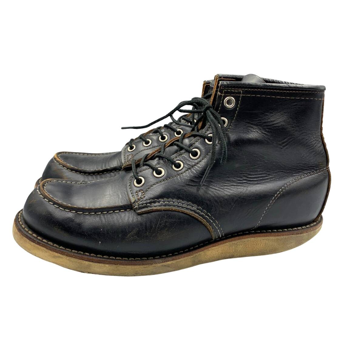 1 иен старт # RED WING Red Wing Irish Setter Irish setter кожа ботинки / 9 / #9874 / чай сердцевина / собака бирка / чёрный /